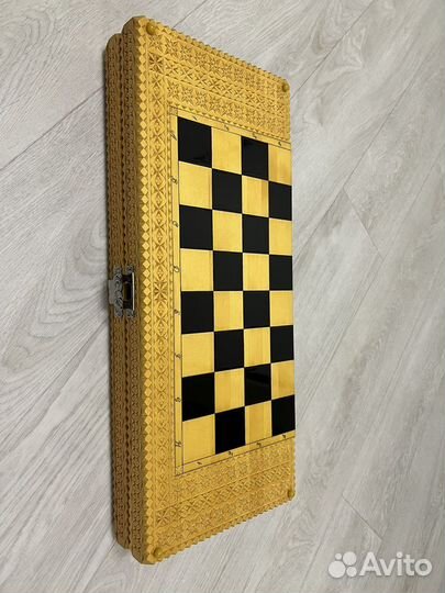 Нарды и шахматы ручной работы