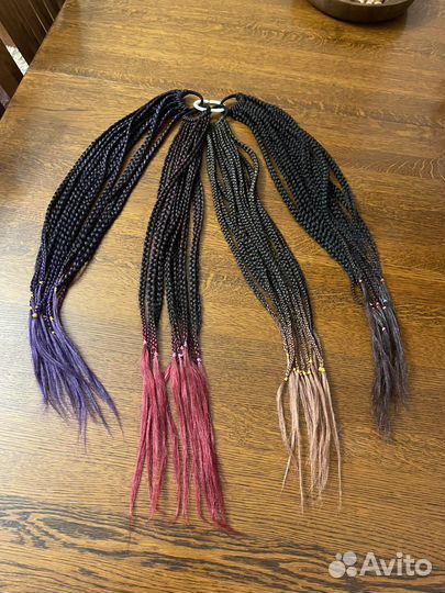 Резинка для волос афрокосички 60см