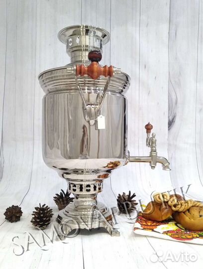 Самовар старинный на дровах люкс. Тпз