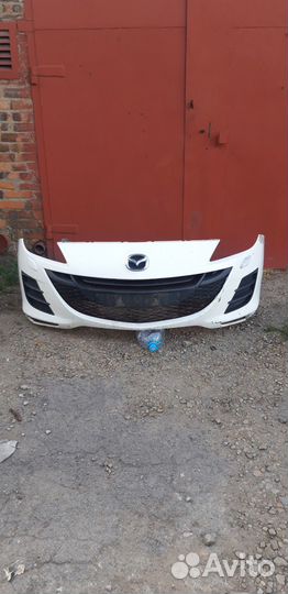 Бампер передний mazda 3 bl