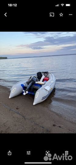 Надувная лодка Solar 330 максима