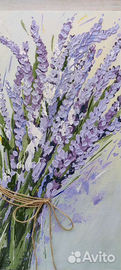 Лаванда картина