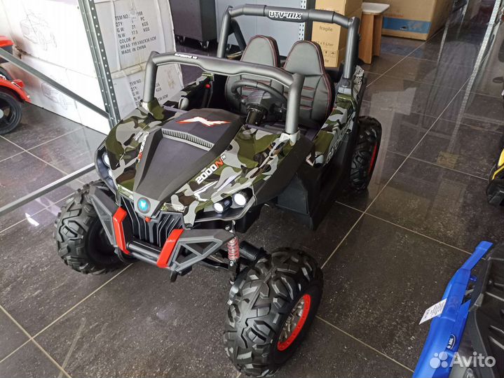 Детская машина с планшетом 4х4