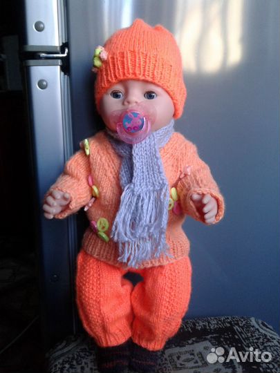 Комплект одежды для пупса Бэби Бон