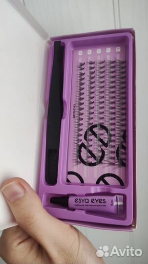 Накладные ресницы набор