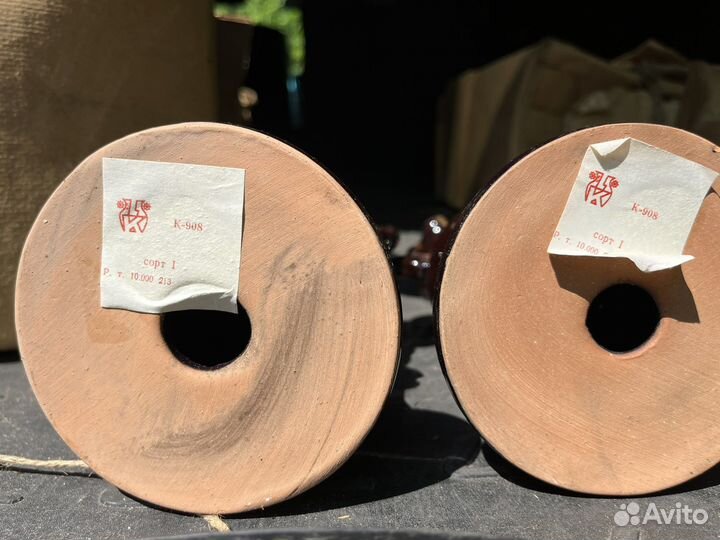 Подсвечники керамические СССР