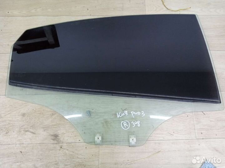 Стекло заднее правое kia Rio 3
