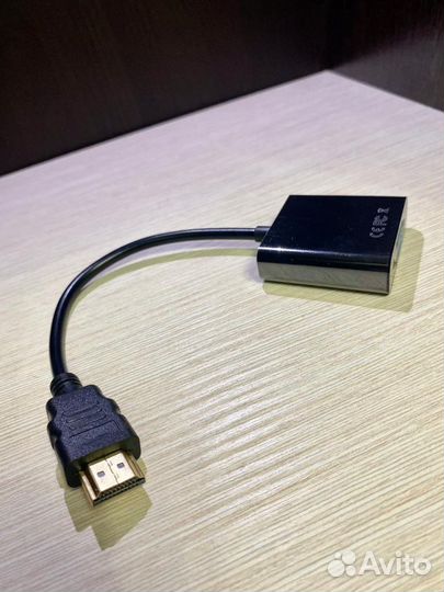 Переходник hdmi-vga новый