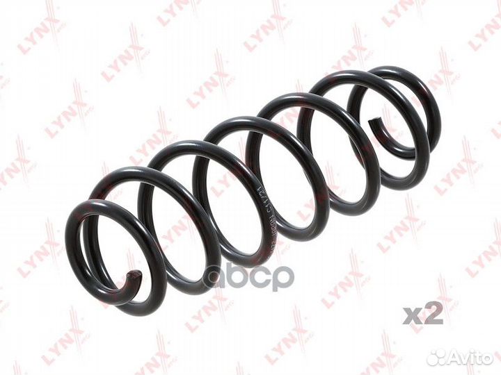 Пружина ходовой части зад прав/лев skoda