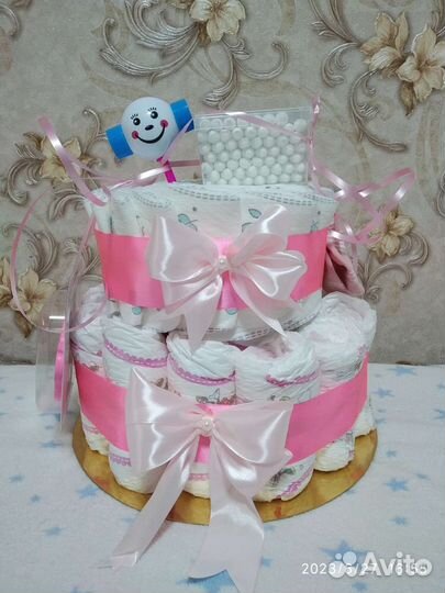Торт из памперсов