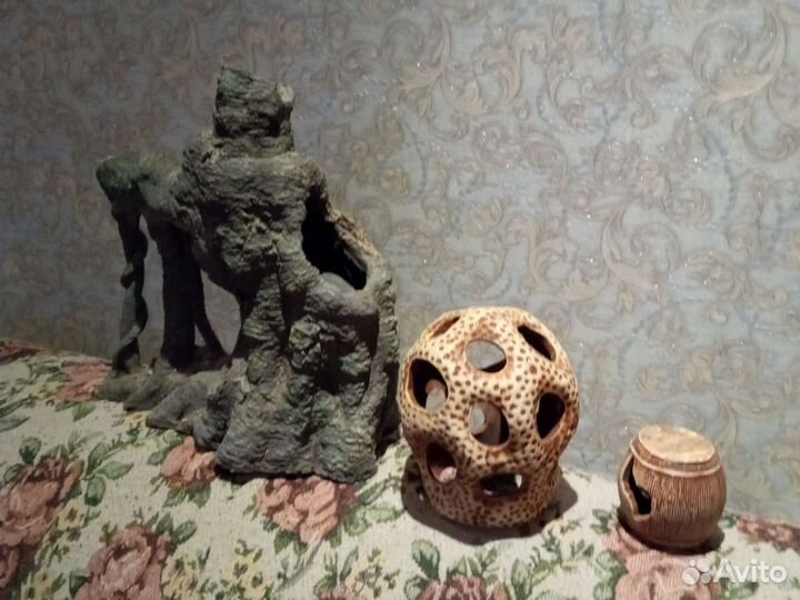 Грот,Домик для аквариума