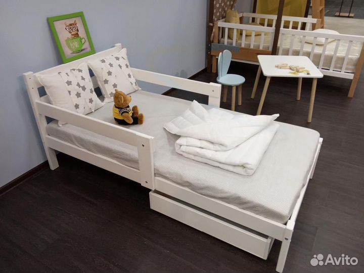 Детская кровать Софа-2 с бортиками