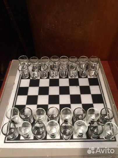 Стопки под водку - шахматы