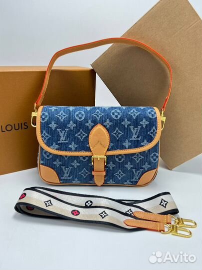 Новая женская сумка Louis Vuittоn из денима