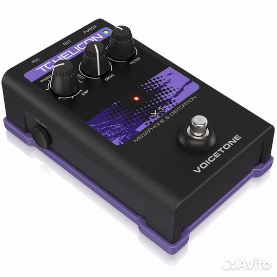 TC Helicon Voicetone X1 педаль эффекта Новая