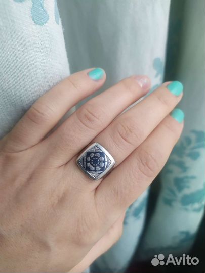 Кольцо серебро СССР