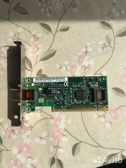 Сетевые карты100-1000Mb рабочие Intel,DLinkRealtek