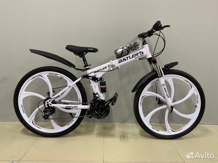 Велосипед белый batler L-222 2617”