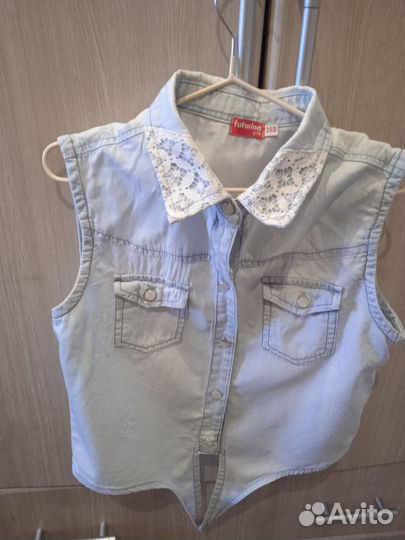 Безрукавка для девочки 152