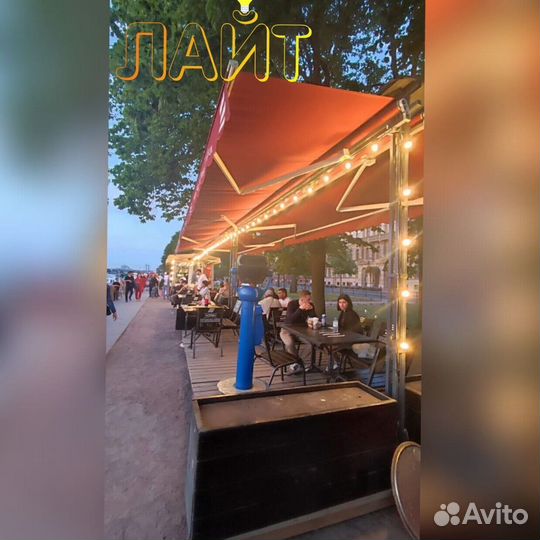 Гирлянда для окон и витрин