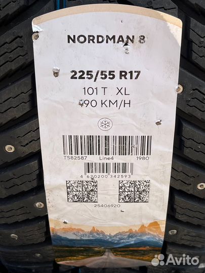 Nokian Tyres Nordman 8 225/55 R17 101T