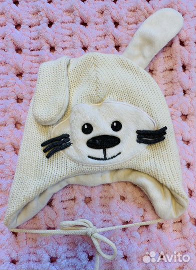 Шапка для девочки kerry 46-48