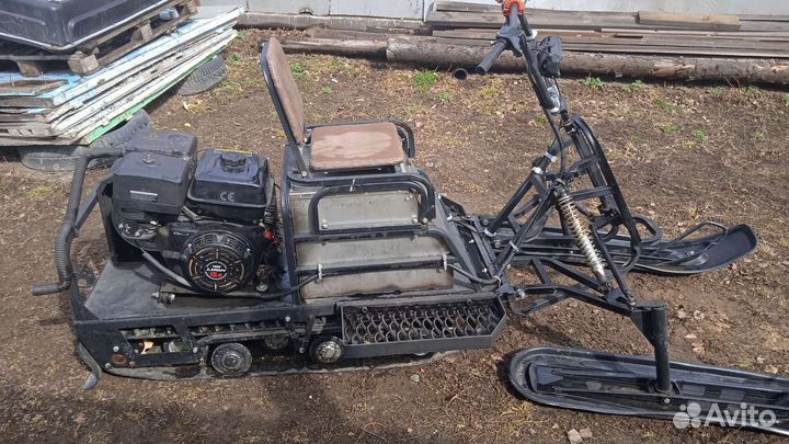 Мотобуксировщик мотособака бурлак