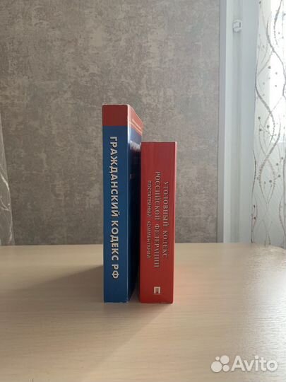 Уголовный и гражданский кодекс РФ