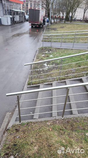 Перила из нержавеющей стали