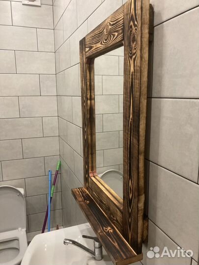 Мебель из поддонов зеркало