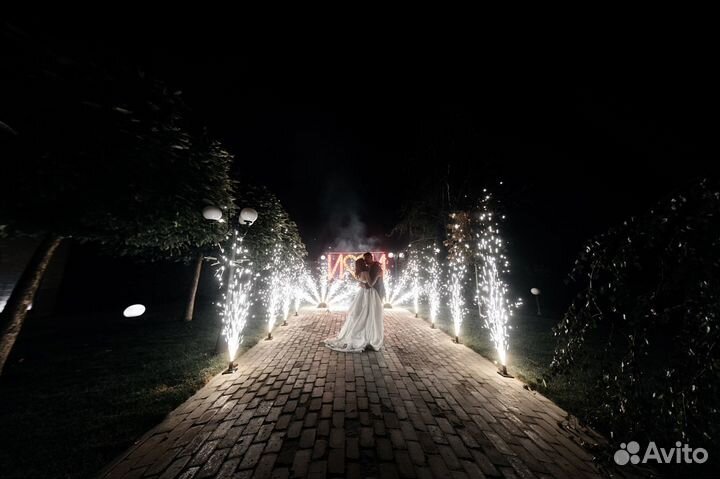 Огненное сердце и дорожка холодных фонтанов