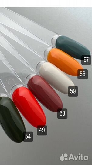 Гель лаки база топ