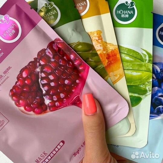 10 тканевые масок