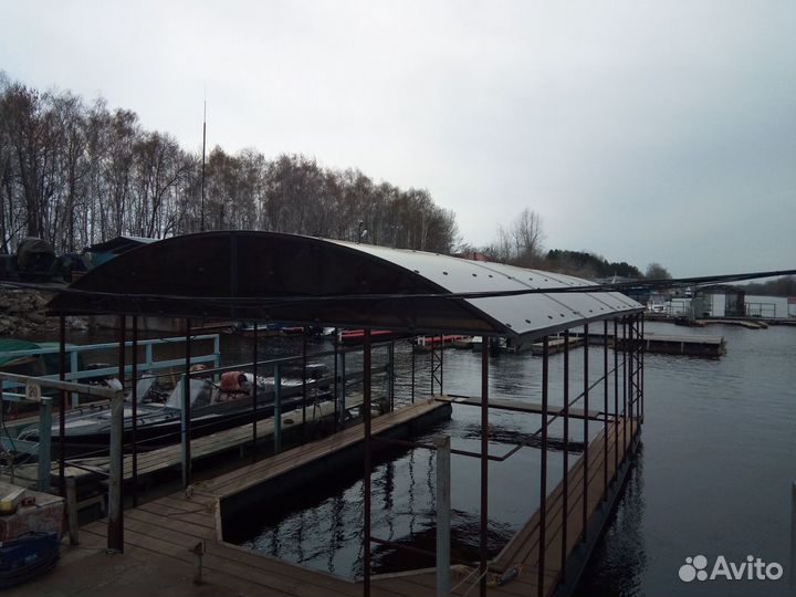 Понтон-паук для катера, сборный причал (к)