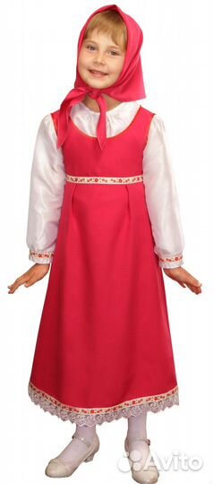 Русский народный костюм для девочек, прокат