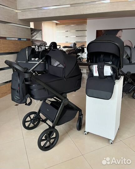 Коляска Carrello Omega + 2в1 Cosmo Black