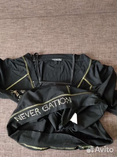 Кофта-туника черного цвета, размер 50-54