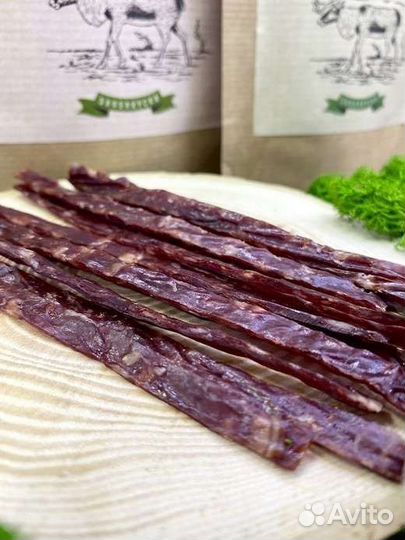 Снеки из оленины