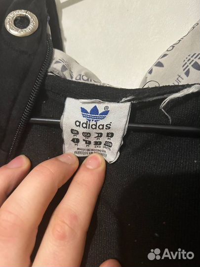 Зип худи adidas винтаж