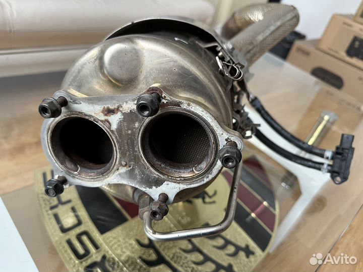 Катализатор левый, Porsche Cayman GT4, Boxster