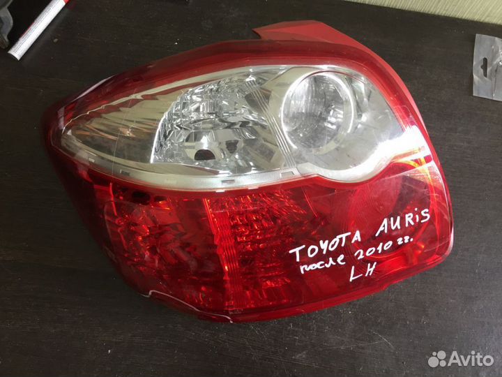 Фонарь левый Toyota Auris 150 после 2010 г