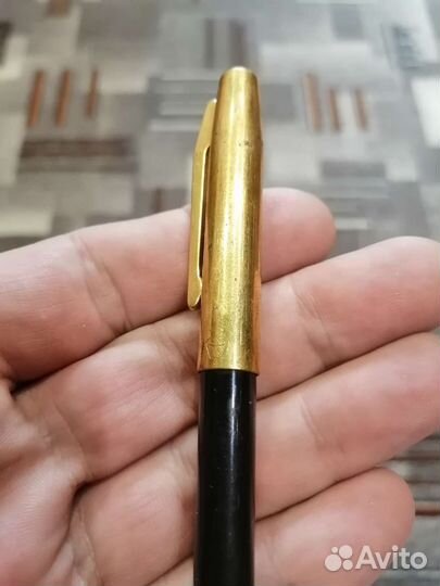 Ручка шариковая. СССР. Знак качества. Позолота