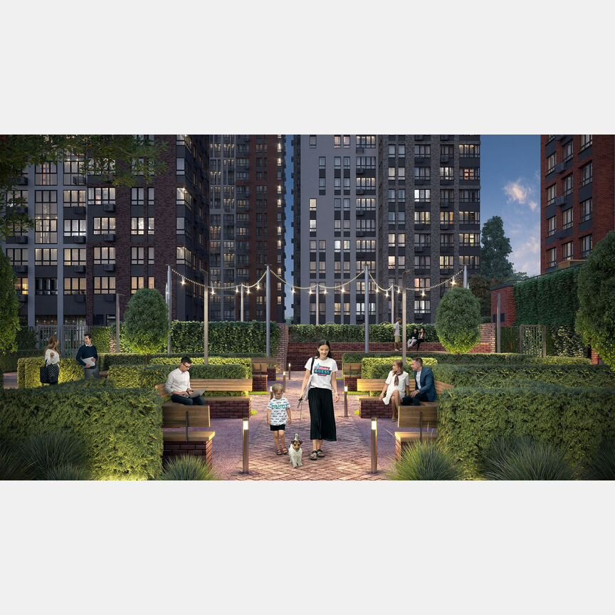 2-к. квартира, 43,5 м², 11/30 эт.