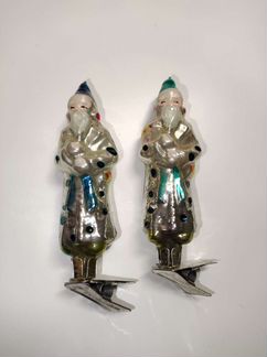 Елочные игрушки СССР на прищепке