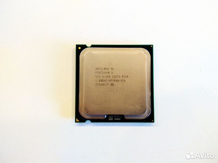 Процессор Intel Pentium D 915 775 сокет