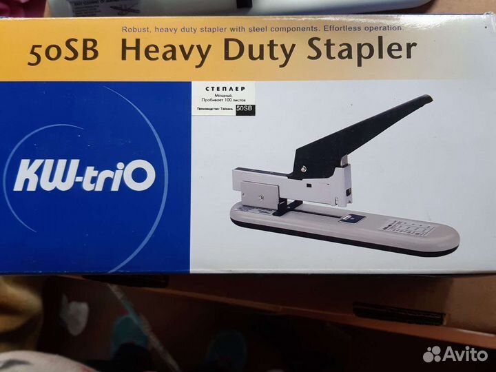 Степлер новый Heavy Duty степлер до 100 листов
