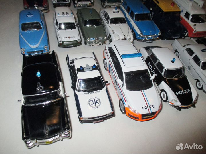 Интерьерные модели авто полиция