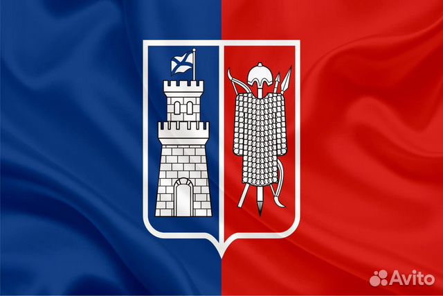 Как выглядит флаг ростова Флаг Ростова-на-дону купить в Ростове-на-Дону Хобби и отдых Авито