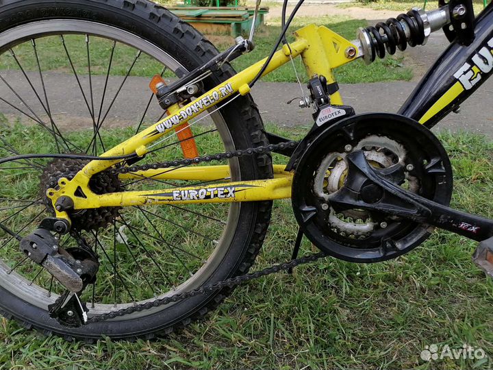 Детский велосипед eurotex