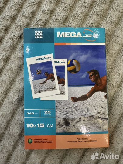 Глянцевая фотобумага megajet для печати фотографий